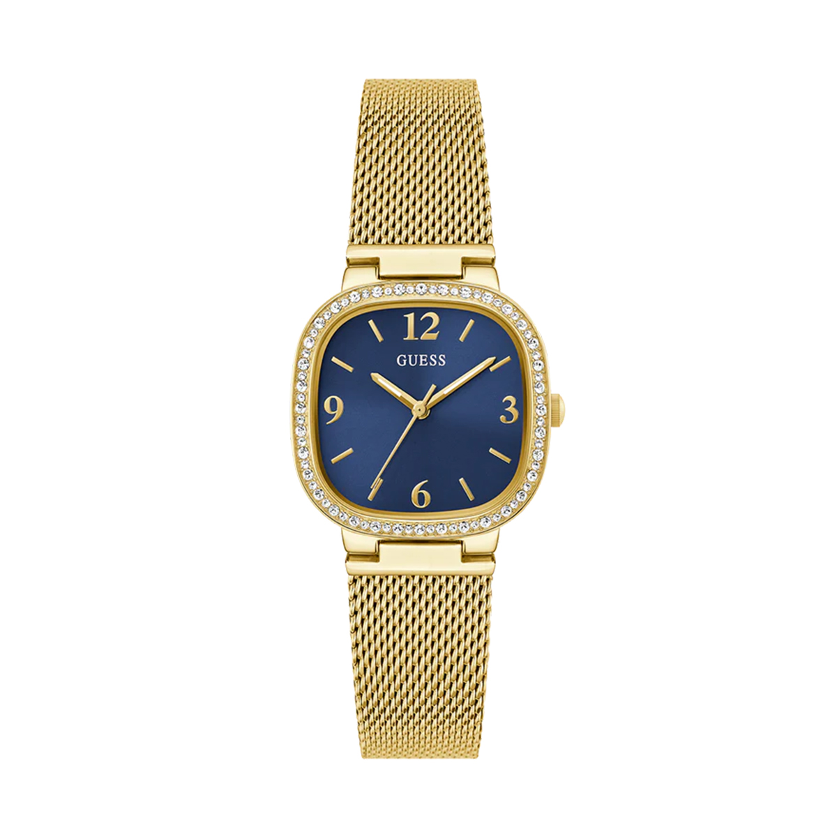 MONTRE GUESS TAPESTRY FEMME ACIER